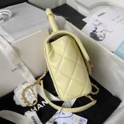 Chanel 23S AS4035 Vintage Yellow 15x15.5x7.5cm - 3