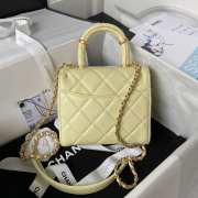 Chanel 23S AS4035 Vintage Yellow 15x15.5x7.5cm - 2