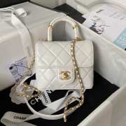 Chanel 23S AS4035 Vintage White 15x15.5x7.5cm - 1