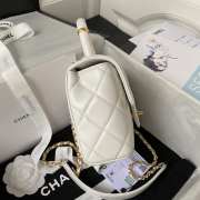 Chanel 23S AS4035 Vintage White 15x15.5x7.5cm - 2