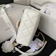 Chanel 23S AS4035 Vintage White 15x15.5x7.5cm - 3