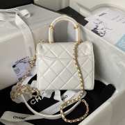 Chanel 23S AS4035 Vintage White 15x15.5x7.5cm - 5