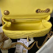 Chanel Small Flap Bag Yellow Gold Hardware 13x18x7cm - 5