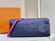 LV Keepball Taurillon Illusion Blue/Pink 50x29x23cm - 3