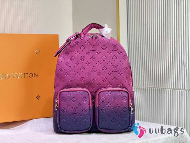 Louis Vuitton Backpack Multipockets M59690 Blue/Pink - 1