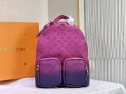 Louis Vuitton Backpack Multipockets M59690 Blue/Pink - 1