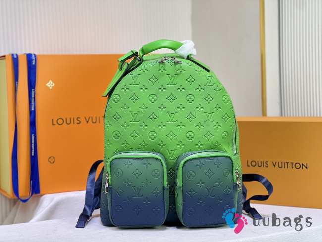 Louis Vuitton Backpack Multipockets M59690 Blue/Green - 1