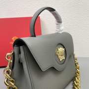 Versace La Medusa Grey Handbag J06119 26x12x20cm - 3