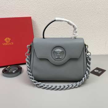 Versace La Medusa Grey bag J06119 26x12x20cm