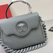 Versace La Medusa Grey bag J06119 26x12x20cm - 5