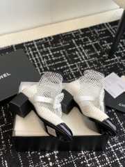 Chanel 23s Shoes White 5.5cm - 5