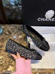 Chanel Tweed 22K Black Shoe  - 1