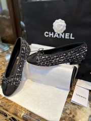 Chanel Tweed 22K Black Shoe  - 6