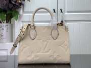 Louis Vuitton On The Go M46569 PM Full white 25x19x11.5cm - 3