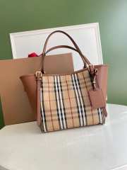 Burberry Vintage Brown & Beige Nova 28x26cm - 1