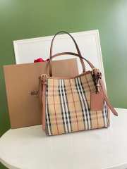 Burberry Vintage Brown & Beige Nova 28x26cm - 2