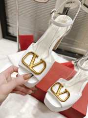 Valentino Sandal High Heels white 15cm - 6