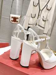 Valentino Sandal High Heels white 15cm - 3