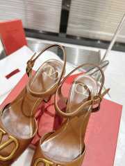 Valentino Sandal High Heels Brown 15cm - 4