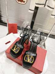 Valentino Sandal High Heels Black 15cm - 1