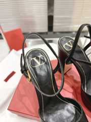 Valentino Sandal High Heels Black 15cm - 6