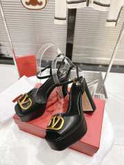 Valentino Sandal High Heels Black 15cm - 5