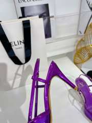 Valentino Slingback Pump In Transparent Polymer Purple - 2