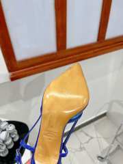 Valentino Slingback Pump In Transparent Polymer Blue - 3