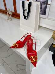 Valentino Slingback Pump In Transparent Polymer  - 6