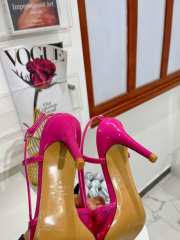 Valentino Slingback Pump In Transparent Polymer Pink - 3