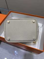 Hermes Picotin Lock Silver Bag 18cm - 2