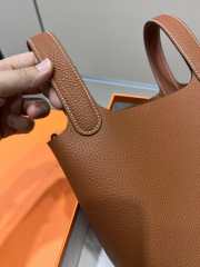 Hermes Picotin Lock Camel Bag 18cm - 5