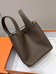 Hermes Picotin Lock Taupe Bag 18cm - 6