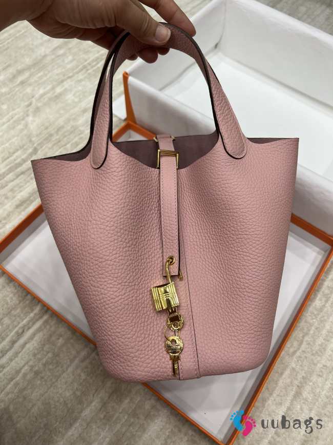 Hermes Picotin Lock pink Bag 18cm - 1