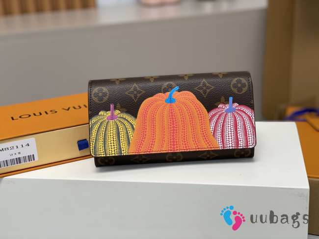 LV × YK Portefoil Sarah NM wallet 19x10.5x2 cm - 1