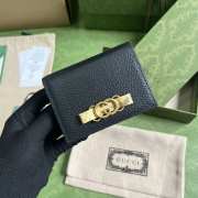 Gucci double G python leather wallet 11x8.5x3cm - 2