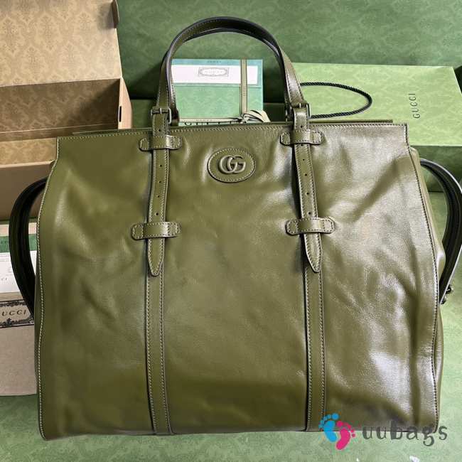 Gucci double G large Green tote bag 47x36x24cm - 1