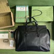 Gucci double G large Black tote bag 47x36x24cm - 6