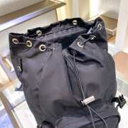 Prada Backpack Black 17x27x45cm - 5