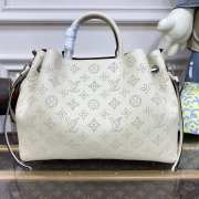 Louis Vuitton Bella tote Mahina white bag 59200 32x23x13cm - 6