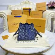 Louis Vuitton Bella Bucket Blue Bag 19x22x14cm - 2