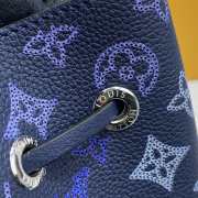 Louis Vuitton Bella Bucket Blue Bag 19x22x14cm - 6