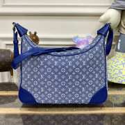 Louis Vuitton Boulogne Blue Shoulder Bag 19x30x10cm - 1