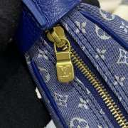 Louis Vuitton Boulogne Blue Shoulder Bag 19x30x10cm - 4