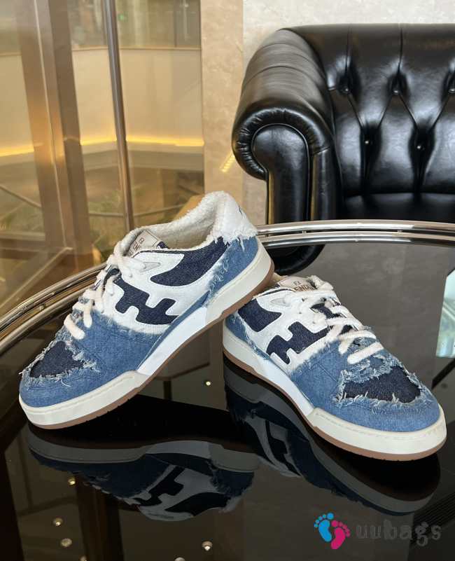 Fendi Match Blue sneaker - 1