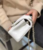 Chanel Classic Flap bag with gold buckle 23cm - 6