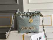 Chanel 23s grey tote bag mini 19x20x6cm - 1