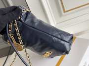 Chanel 23s blue tote bag mini 19x20x6cm - 4