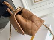 Chanel 23P Coco Handle In Brown 13x19x9cm - 3