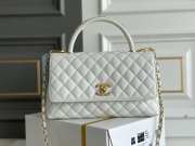 Chanel 23P White Coco handle 29x18x12cm - 1